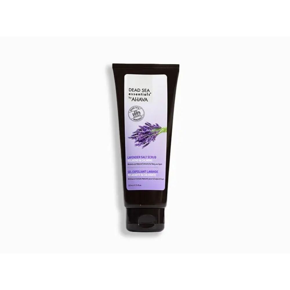 AHAVA Dead Sea Essential Lavender Salt Scrub 7.5oz